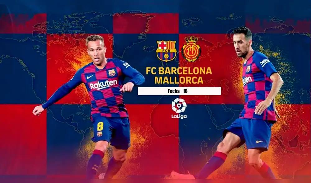 Barcelona vs Mallorca EN VIVO por la jornada 16 de la Liga Santander. Barcelona vs Mallorca EN VIVO por la jornada 16 de la Liga Santander.