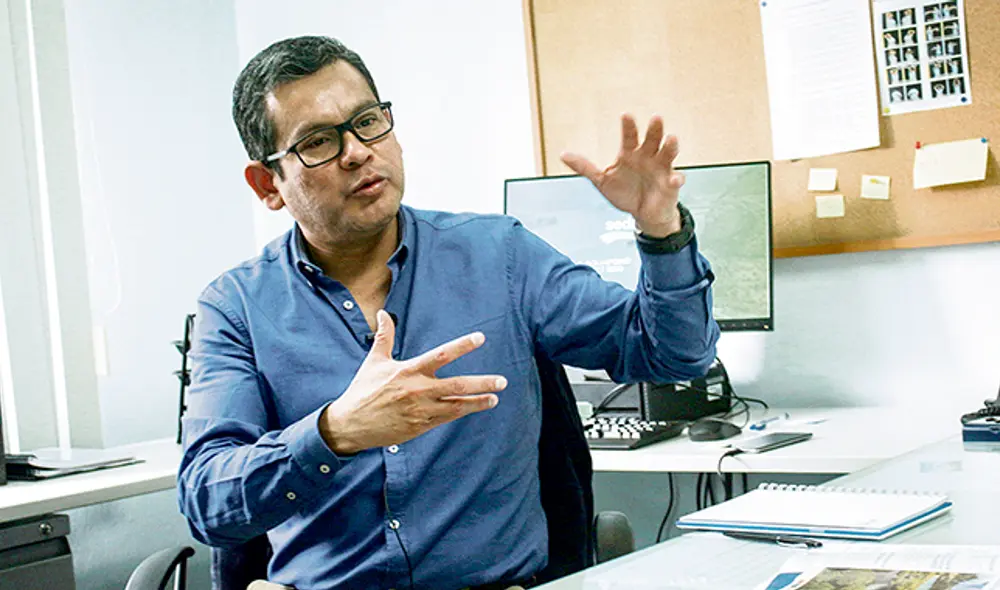 Sedapal. Alonzo Zapata, director de gestión ambiental. Sedapal. Alonzo Zapata, director de gestión ambiental.