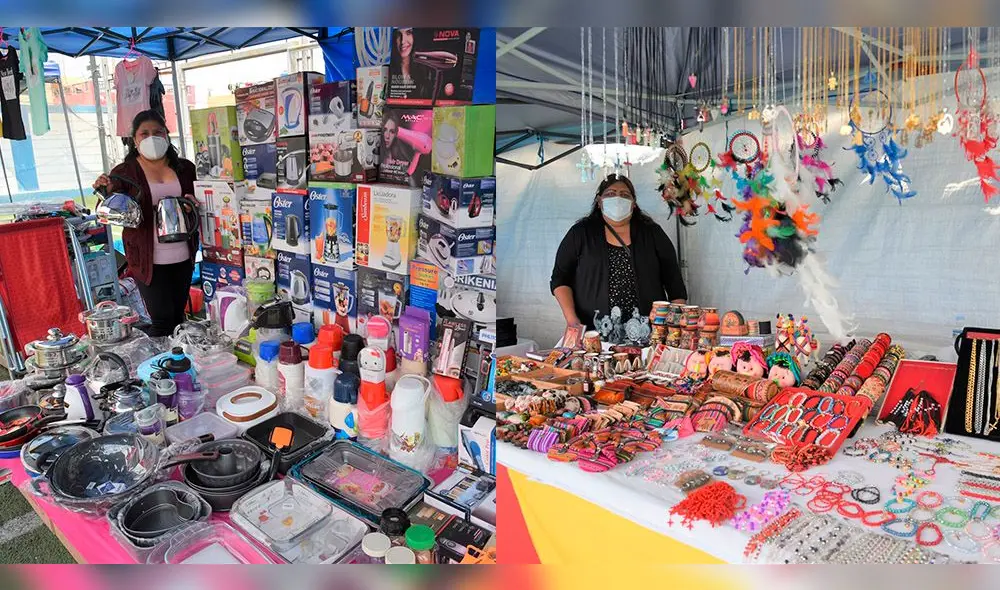 Comerciantes venden todo tipo de productos en feria itinerante. Foto: Municipalidad Provincial de Tacna. Comerciantes venden todo tipo de productos en feria itinerante. Foto: Municipalidad Provincial de Tacna.