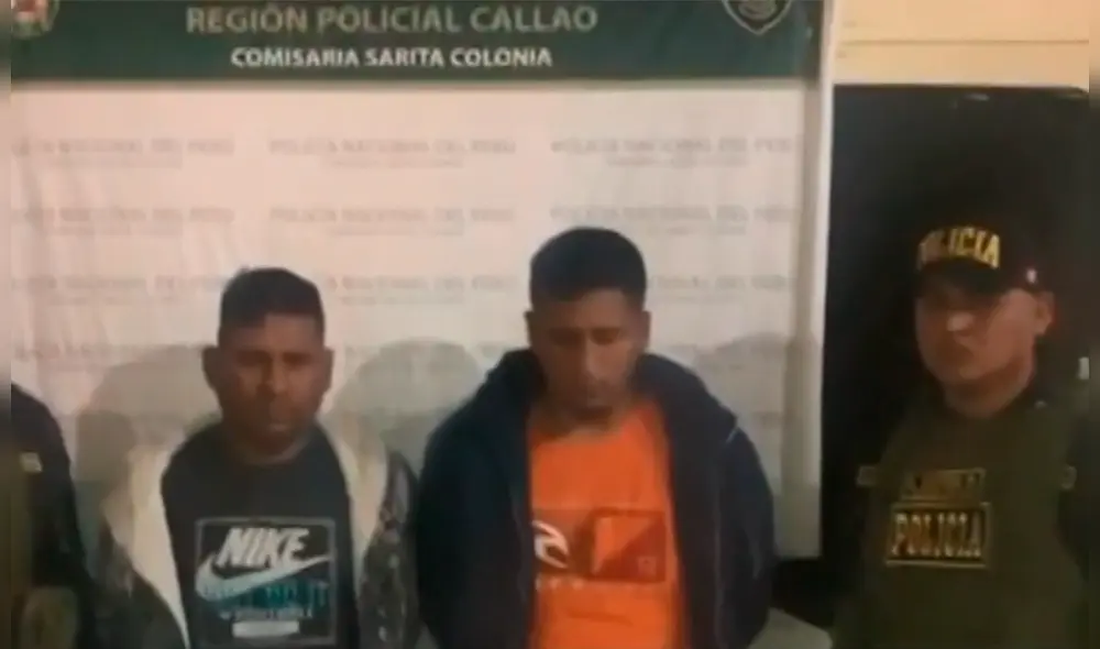 Los sujetos tenían 35 y 24 años de edad. (Foto: Captura video) Los sujetos tenían 35 y 24 años de edad. (Foto: Captura video)