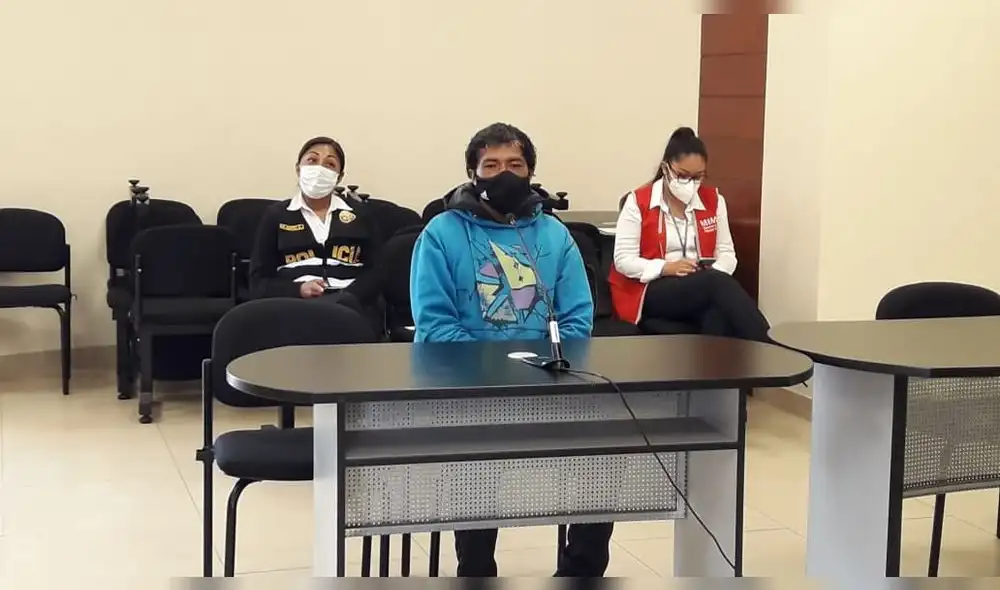 La pena probable para el sospechoso por el delito de feminicidio sería cadena perpetua. Foto: CSJA La pena probable para el sospechoso por el delito de feminicidio sería cadena perpetua. Foto: CSJA