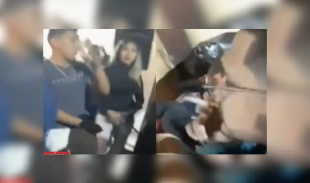 Personas trasnsmitieron en vivo una fiesta de 18 años. Créditos: Latina. Personas trasnsmitieron en vivo una fiesta de 18 años. Créditos: Latina.