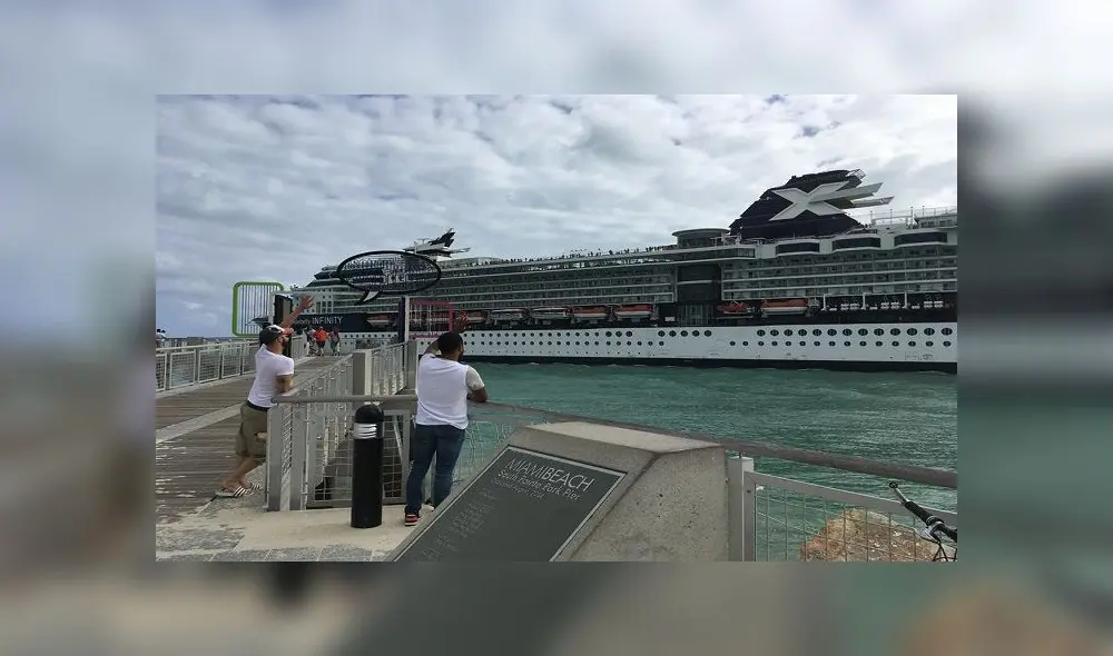 Están específicamente en Miami. Igualmente, alrededor de 10 peruanos están en un crucero sin tener adónde llegar por el coronavirus. Foto: EFE Están específicamente en Miami. Igualmente, alrededor de 10 peruanos están en un crucero sin tener adónde llegar por el coronavirus. Foto: EFE