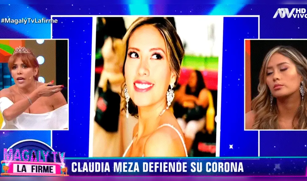 Claudia Meza defiende su corona y hace grave denuncia contra organización