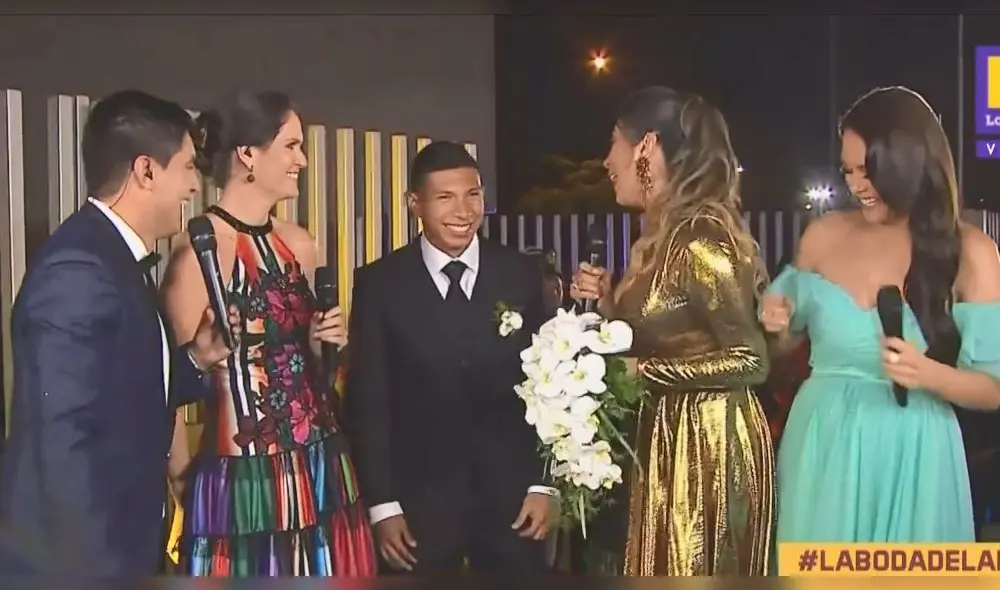 Cathy Sáenz criticada por pedirle el bouquet de Ana Siucho en boda con Edison Flores