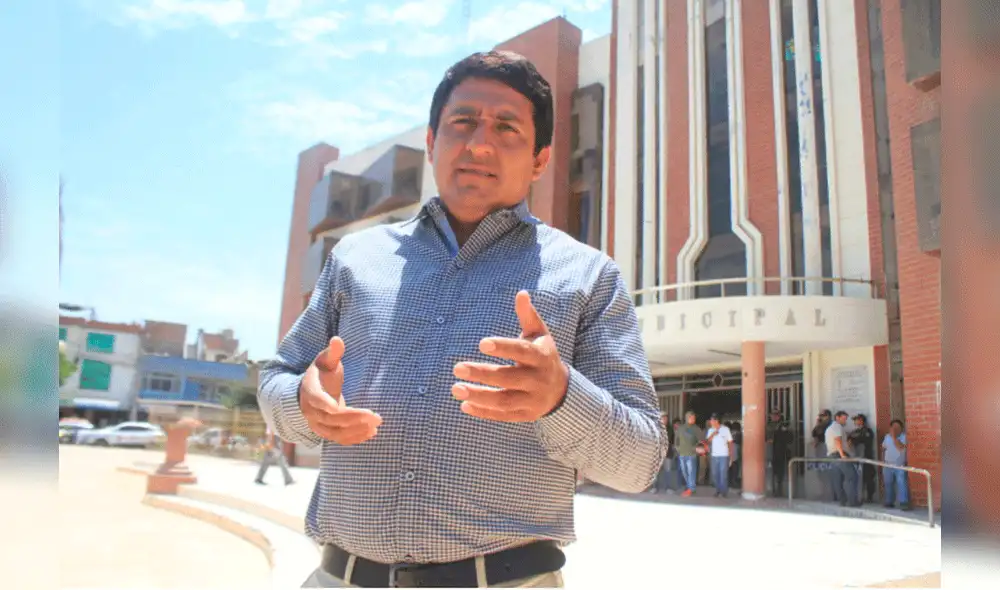 El alcalde Wilder Guevara es investigado por la contaminación de Dren 3710. Foto: Clinton Medina.