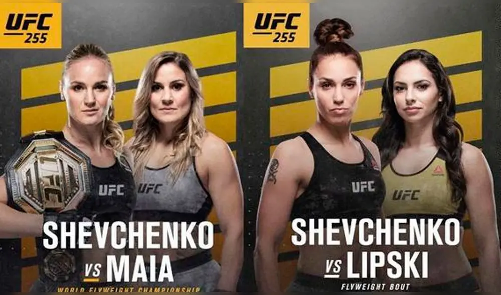 Valentina y su hermana harán historia por primera vez en UFC. Foto: Twitter UFC