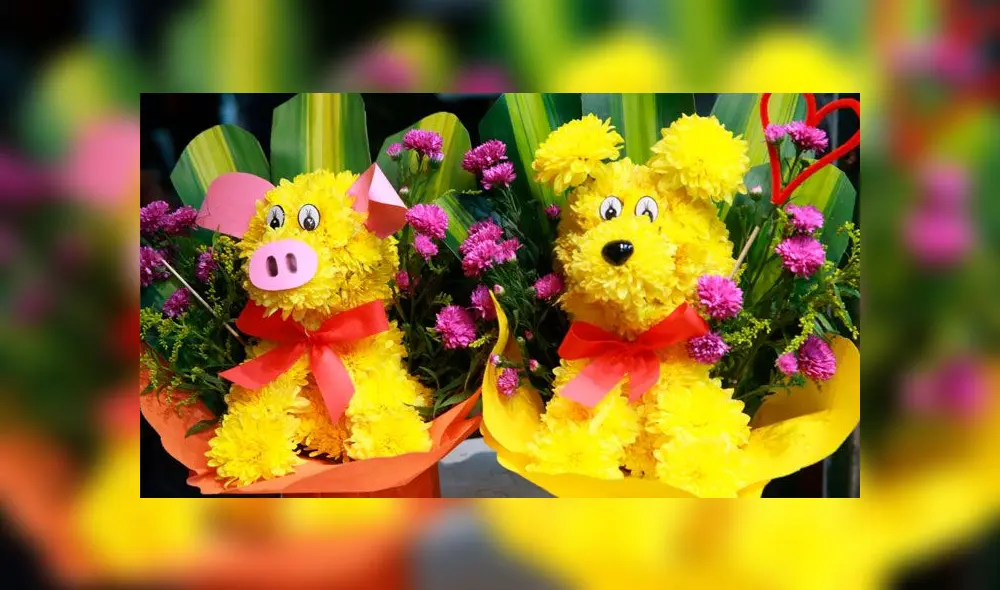 Las flores amarillas, solas o en arreglos, representan la prosperidad en el Año Nuevo. Foto: Andina Las flores amarillas, solas o en arreglos, representan la prosperidad en el Año Nuevo. Foto: Andina