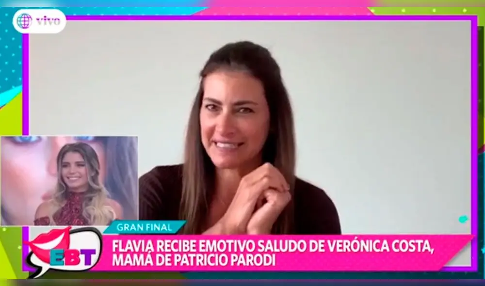Flavia Laos se quiebra al oír un mensaje de la mamá de Patricio Parodi Flavia Laos se quiebra al oír un mensaje de la mamá de Patricio Parodi