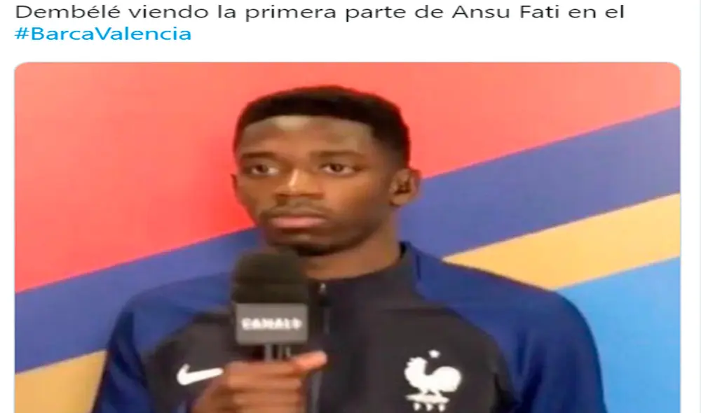 Barcelona goleó a Valencia 5-2 por la Liga Santander y los hilarantes memes no se hicieron esperar en las redes sociales. Barcelona goleó a Valencia 5-2 por la Liga Santander y los hilarantes memes no se hicieron esperar en las redes sociales.