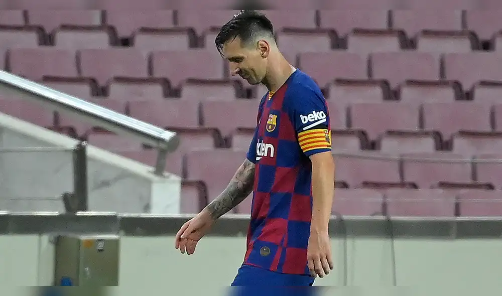 Lionel Messi piensa irse del Barcelona en junio de 2021. Foto: AFP