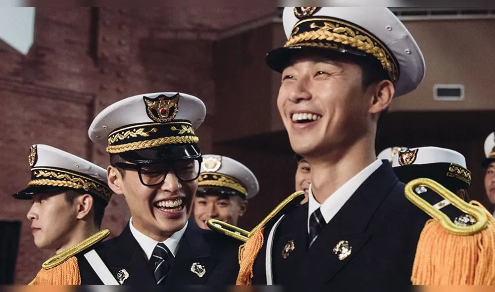 Kang Ha Neul y Park Seo Joon en Midnight runners (2017). Foto: hancinema
