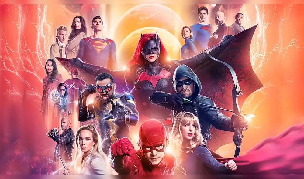 Personajes del Arrowverso se reúnen en el póster de Crisis en Tierras Infinitas