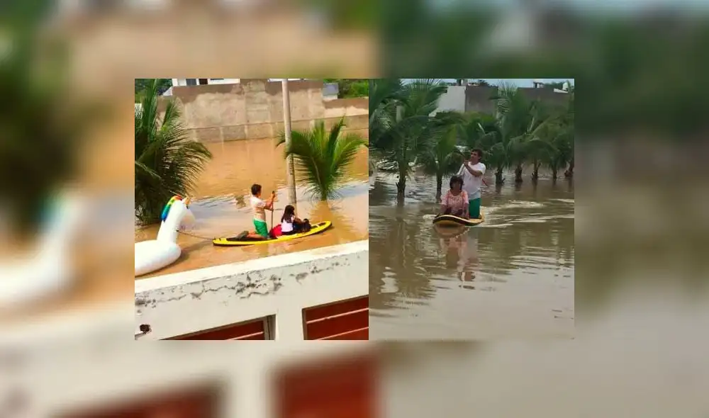 Piura: ¿Quién es el joven que rescató a decenas de personas atrapadas por la inundación? [FOTO]