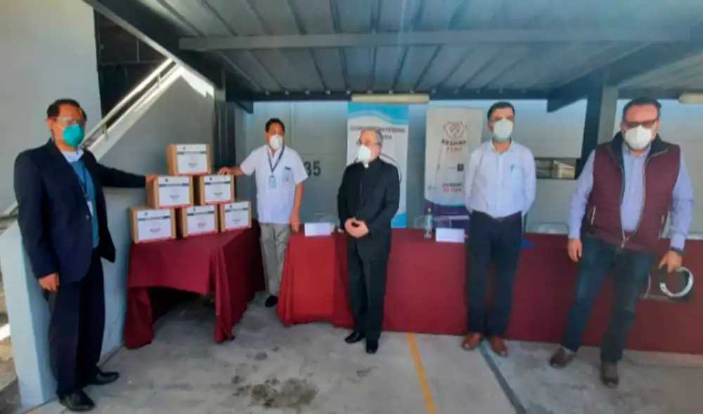 Equipos no invasivos proporcionan soporte de ventilador. Foto: EsSalud.