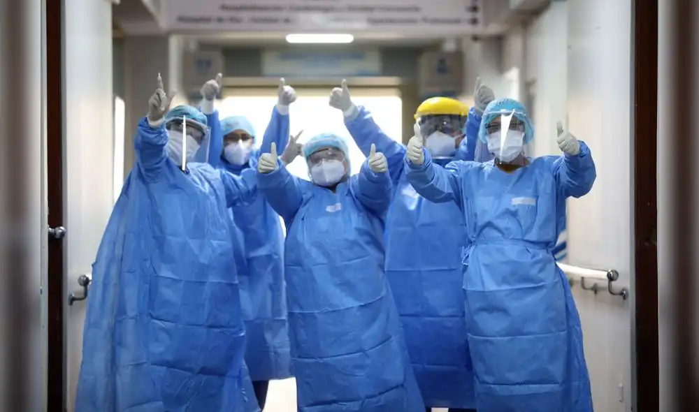 Más de 10.000 pacientes afectados por COVID-19 lograron vencer enfermedad de Wuhan. Foto: Andina Más de 10.000 pacientes afectados por COVID-19 lograron vencer enfermedad de Wuhan. Foto: Andina