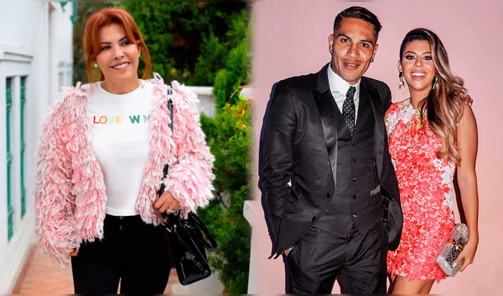 Magaly Medina, Alondra García Miró y Paolo Guerrero