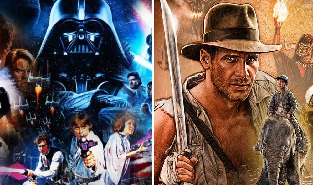 Las películas de la Guerra de las galaxias y el aventurero tienen regiones de fans. Foto: composición / Disney