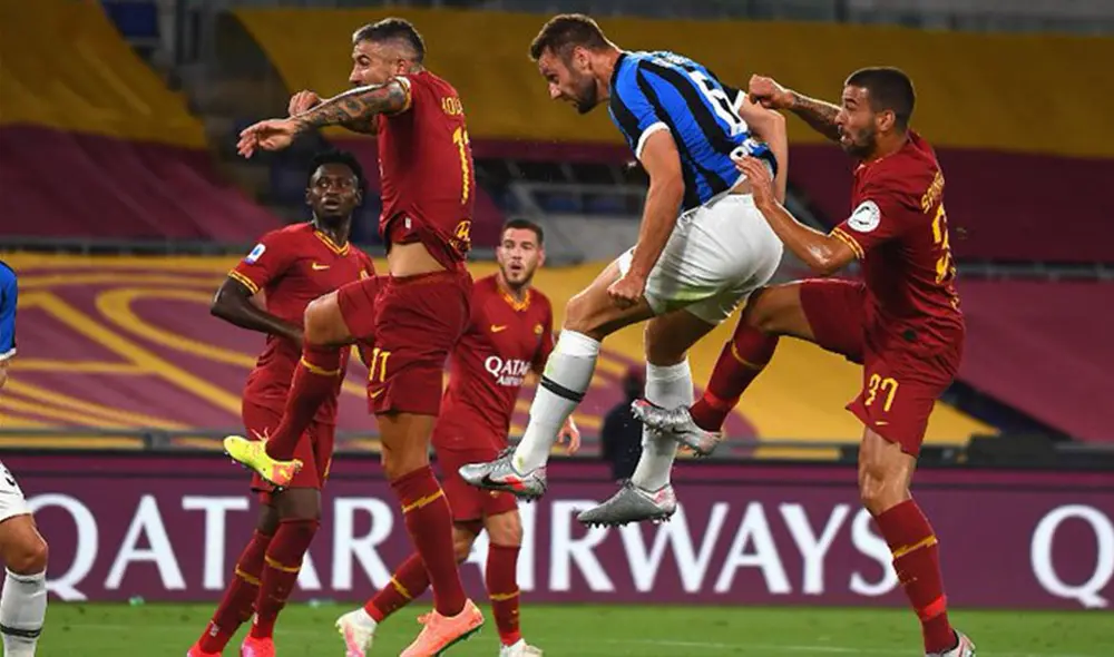 Inter viene de igualar 2-2 ante la Roma. Foto: @Inter_es