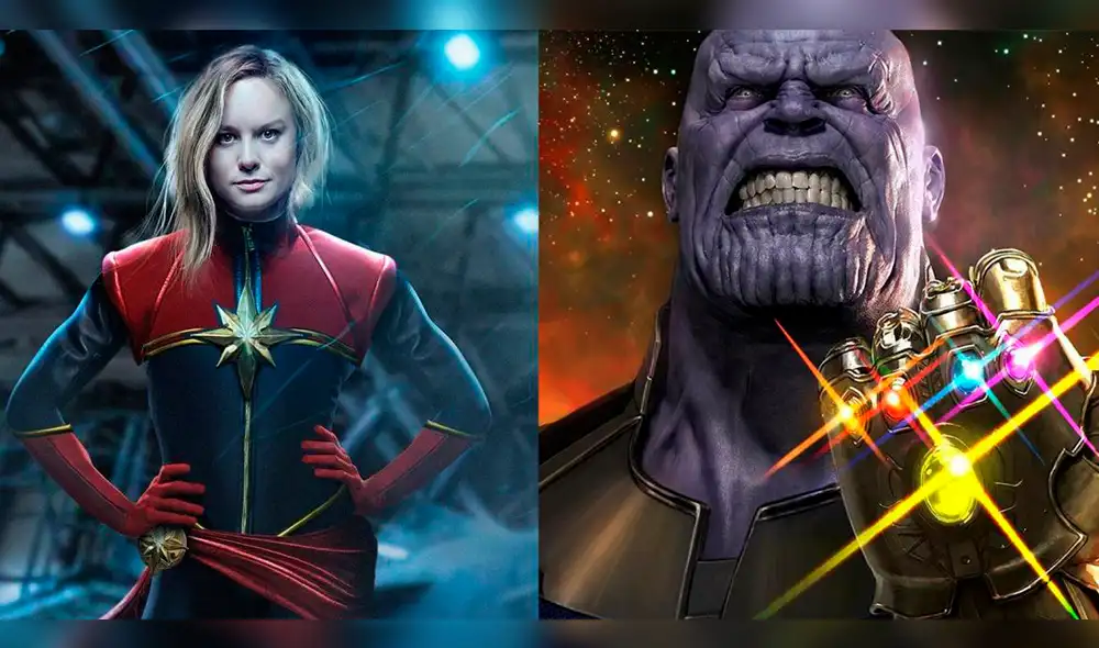 Avengers 4: filtran póster inédito de la batalla entre Capitana Marvel contra Thanos