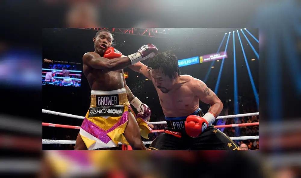 Manny Pacquiao venció a Adrien Broner con una gran muestra de boxeo técnico [VIDEO]