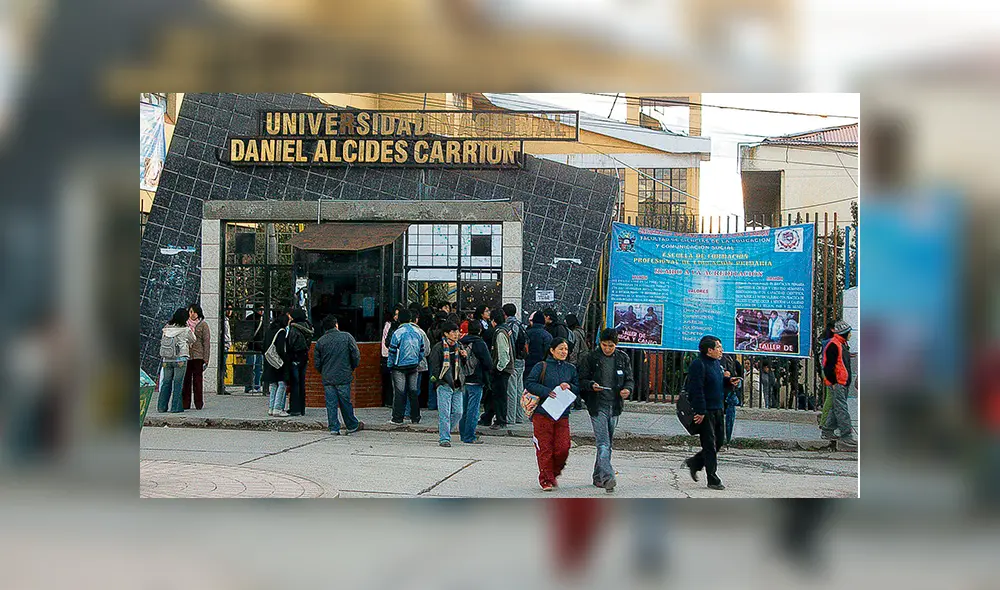Lo logró. La UNDAC es la única universidad pública que funciona en la región Pasco.