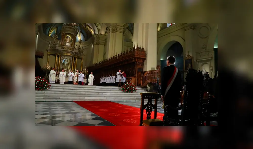 Con Misa y Te Deum inicial las celebraciones oficiales por los 199 años de Independencia. Foto: Andina