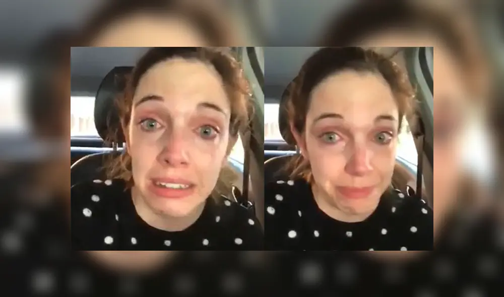 Al borde de las lágrimas, una médica pidió a los pobladores respetar la cuarentena para evitar la propagación del coronavirus. (Foto: Captura)