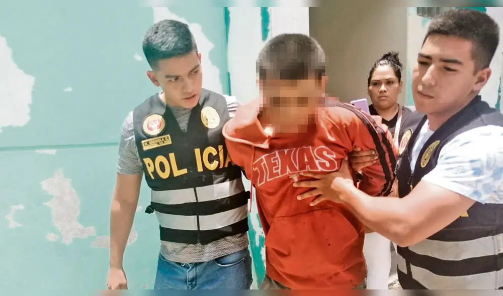 Detenido. Menor de edad intentó sorprender a la PNP brindando otra identidad.