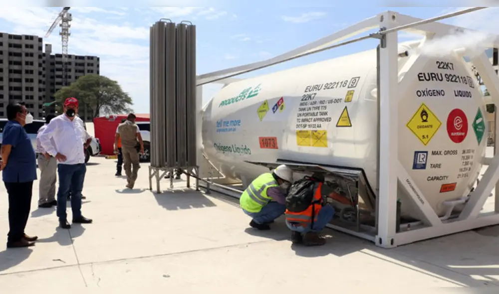 Las autoridades señalaron que es preocupante que no se instale plantas de oxígeno en la región Las autoridades señalaron que es preocupante que no se instale plantas de oxígeno en la región