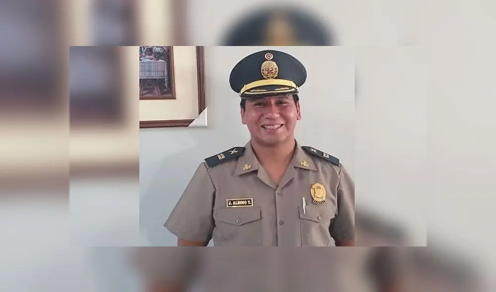 Jhonny Nixon Albino Toro era un teniente en actividad de la Policía que se encontraba destacado en Lima. (Foto: Difusión)