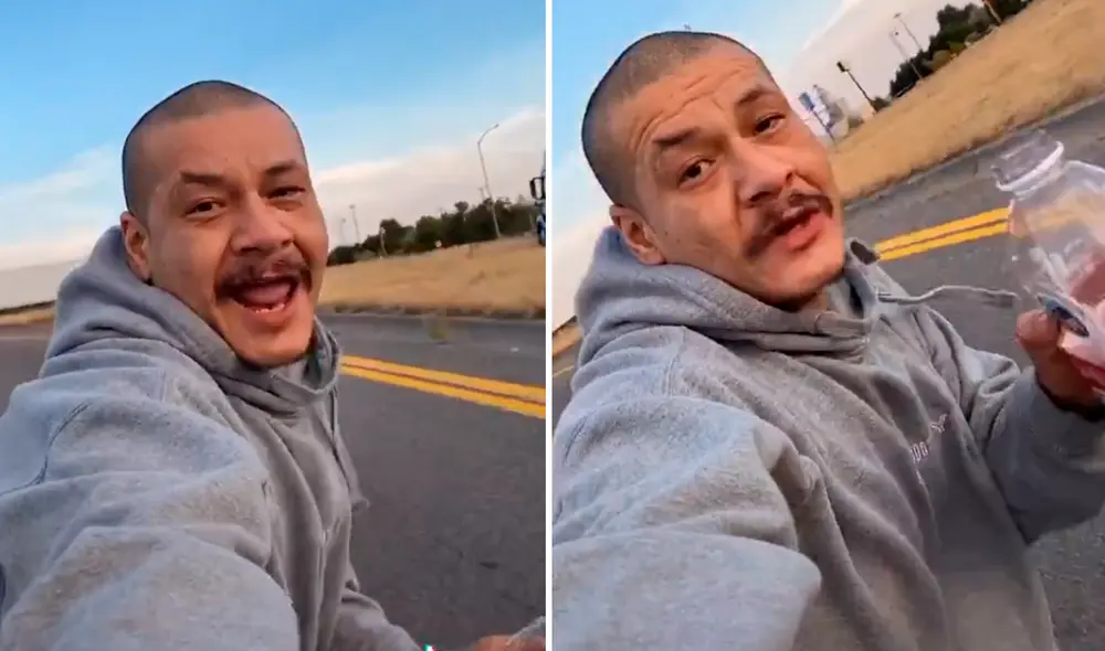 "Nunca seré tan genial como este tipo, patinando", comentó uno de los usuarios. Foto: @420doggface208 / TikTok "Nunca seré tan genial como este tipo, patinando", comentó uno de los usuarios. Foto: @420doggface208 / TikTok