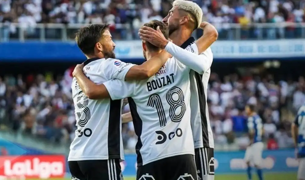 Los albos ganaron amistoso ante el cuadro español. Foto: Twitter Colo Colo