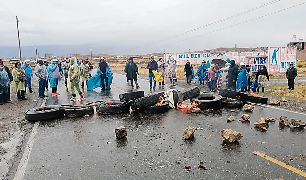 Bloqueos. Carreteras en Cajamarca, Chiclayo, Ica y Ucayali permanecen cerradas. Foto: Difusión