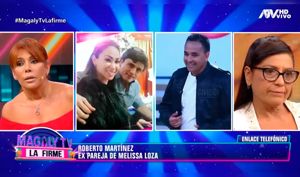 Roberto Martínez enojado con la mamá de Melissa Loza por asegurar que modelo se droga Roberto Martínez enojado con la mamá de Melissa Loza por asegurar que modelo se droga