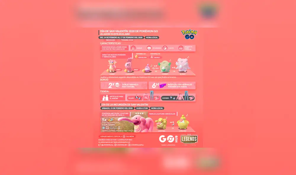 Alomomola, Audino, Happiny y Chansey shiny debutan en Pokémon GO con el evento de San Valentín. Alomomola, Audino, Happiny y Chansey shiny debutan en Pokémon GO con el evento de San Valentín.