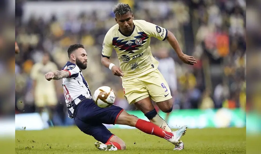 Roger Martínez debutó en el América con un gol ante el Necaxa el 22 de julio del 2018. (Foto: La Opinión) Roger Martínez debutó en el América con un gol ante el Necaxa el 22 de julio del 2018. (Foto: La Opinión)