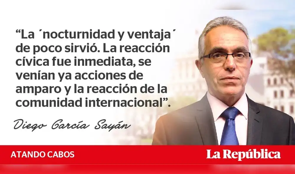 Maniobra artera, cívica reacción