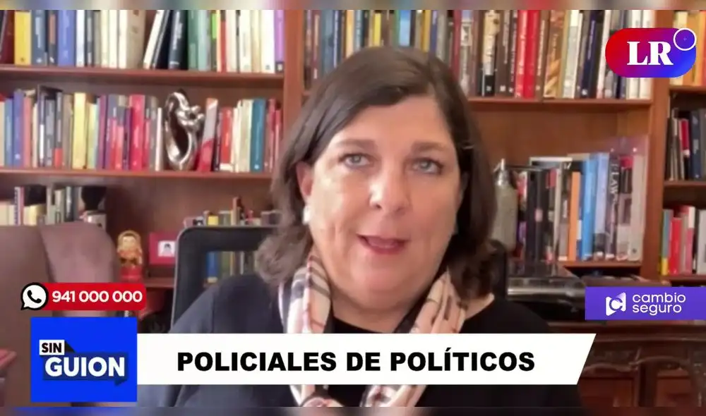 Rosa María Palacios en Sin Guion. Foto: LR+