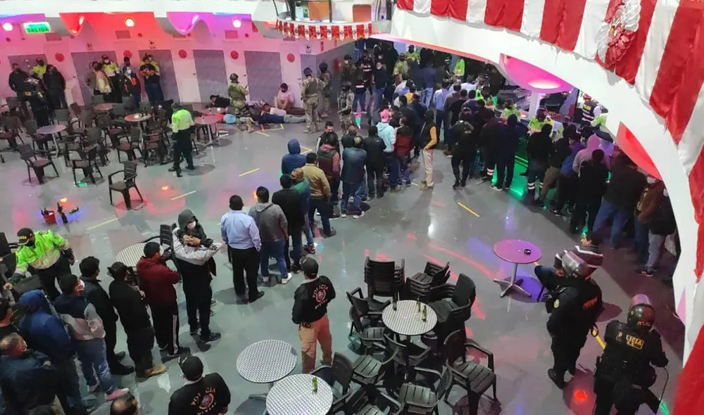 El operativo en el prostíbulo se realizó el último fin de semana. Foto: PNP