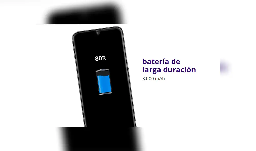 La batería de 3,000 mAh del nuevo Moto E6 Plus. La batería de 3,000 mAh del nuevo Moto E6 Plus.