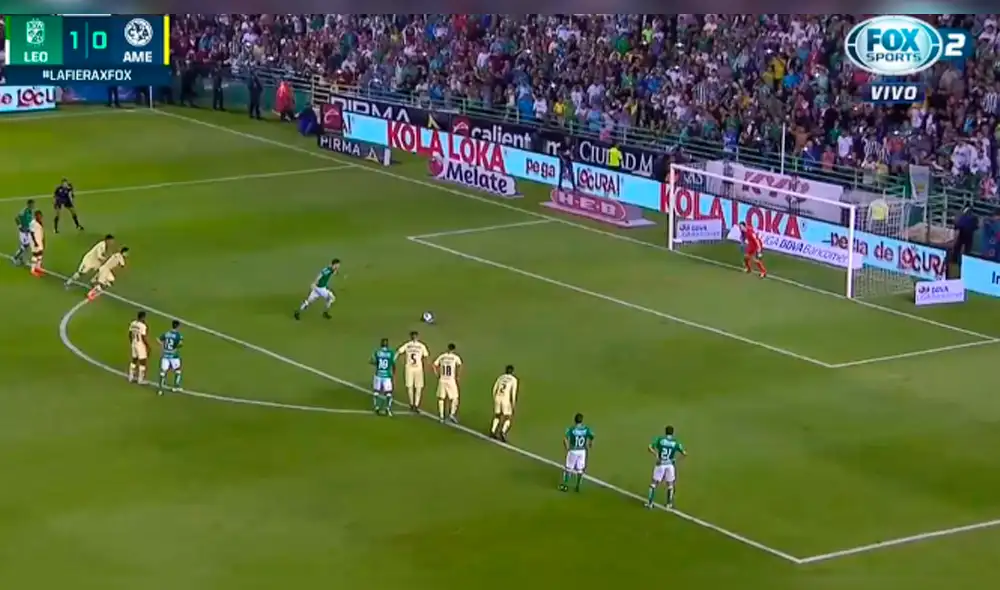 América vs León: Mauro Boselli, de penal, anotó el 2-0 para la 'Fiera' [VIDEO]