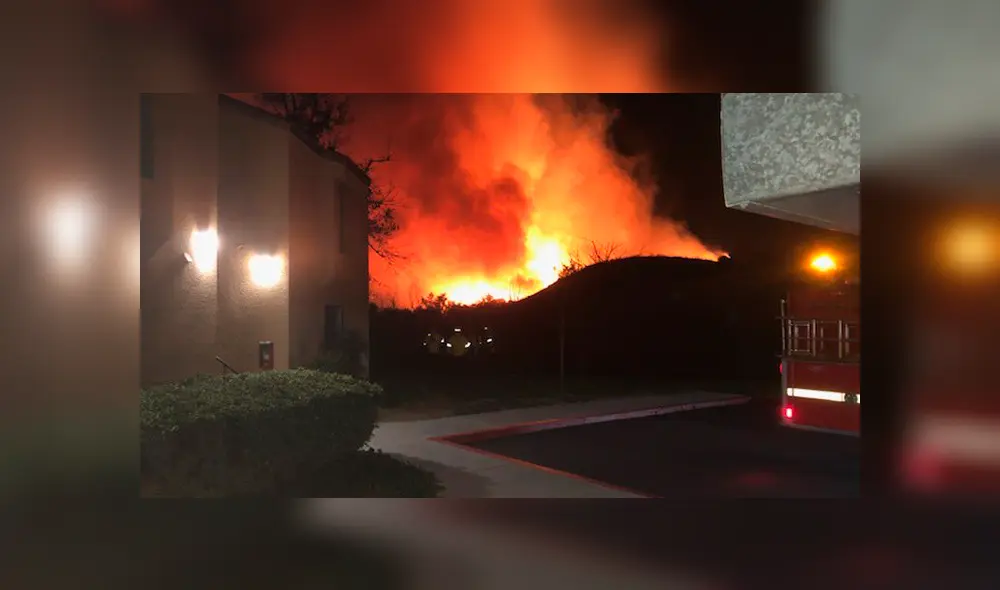 Kim y Khloé devastadas porque incendio destruyó la mansión de Caitlyn Jenner [VIDEOS y FOTOS]