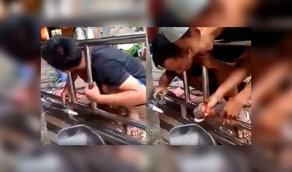 Facebook viral: soldador comete ‘penoso’ error en su trabajo y tuvo que ser auxiliado por sus compañeros Facebook viral: soldador comete ‘penoso’ error en su trabajo y tuvo que ser auxiliado por sus compañeros