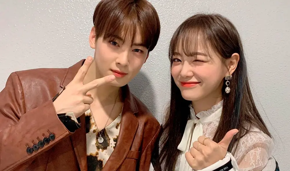 Fotografía de Cha Eun Woo y Kim Se Jeong para un programa de variedades coreano. Foto: SBS Fotografía de Cha Eun Woo y Kim Se Jeong para un programa de variedades coreano. Foto: SBS