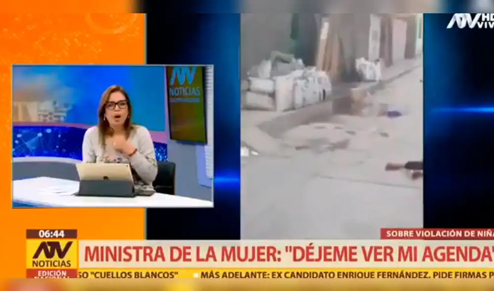 Milagros Leiva arremete contra la Ministra de la Mujer por reacción ante violación a menor 