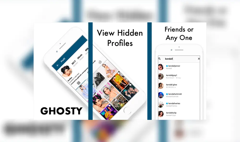 Ghosty, aplicación de Android.