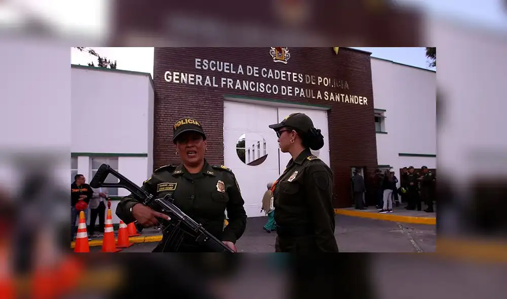 Las primeras imágenes del atentado con coche bomba en escuela policial de Bogotá [FOTOS]