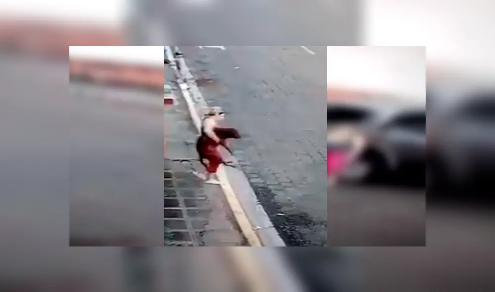 En Facebook, una señora se bajó de su auto para salvar la vida de un indefenso perro que tenía heridas en el cuerpo. En Facebook, una señora se bajó de su auto para salvar la vida de un indefenso perro que tenía heridas en el cuerpo.