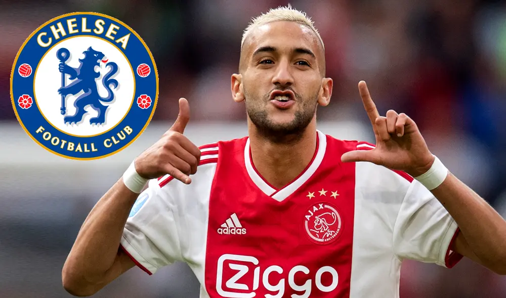 Hakim Ziyech es el nuevo fichaje de Chelsea.